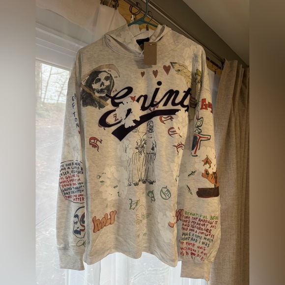 New Saint Tears Michael Graffiti Hoodie XL - Picture 2 of 15